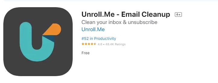 unroll.me reviews on apple